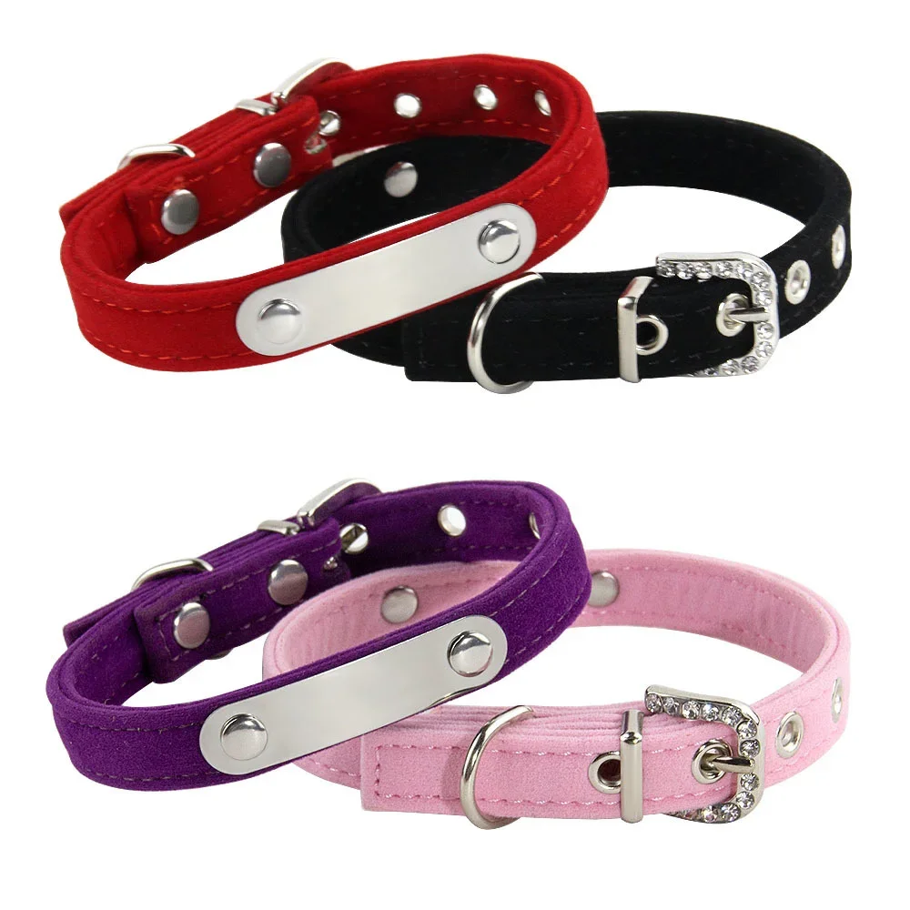 Collier pour Chat en Velours Personnalisable – Image 3