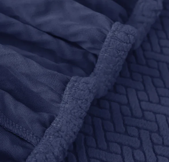 Housse de chaise Inclinée Bleu Marine – Image 5