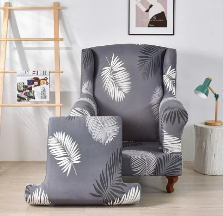 Housse fauteuil Crapaud Tropicale Grise – Image 2