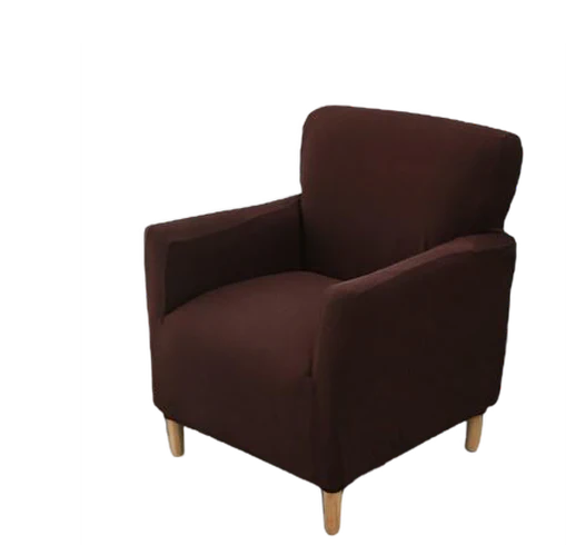 Housse fauteuil Scandinave Marron